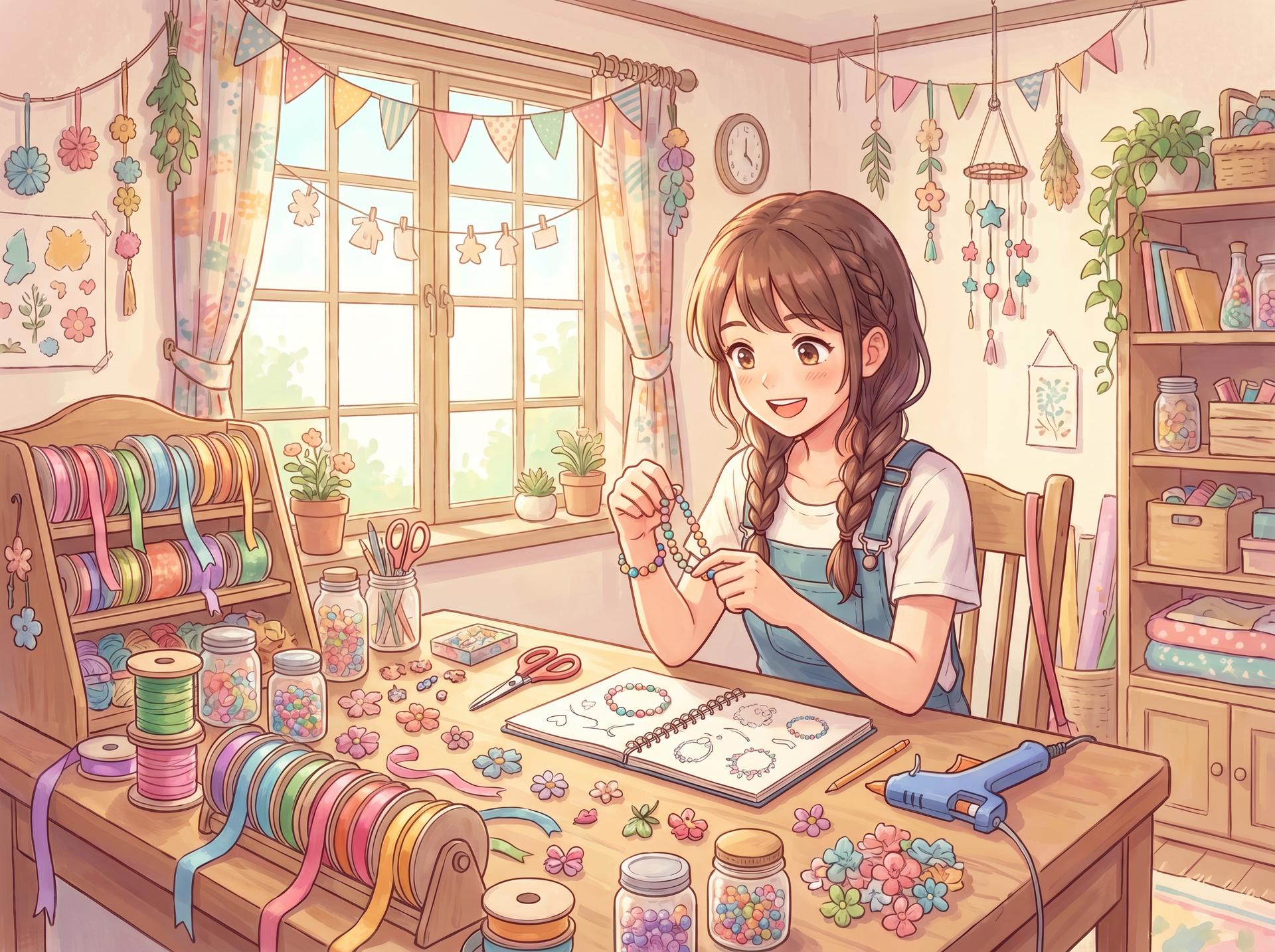抖音风手工DIY动漫