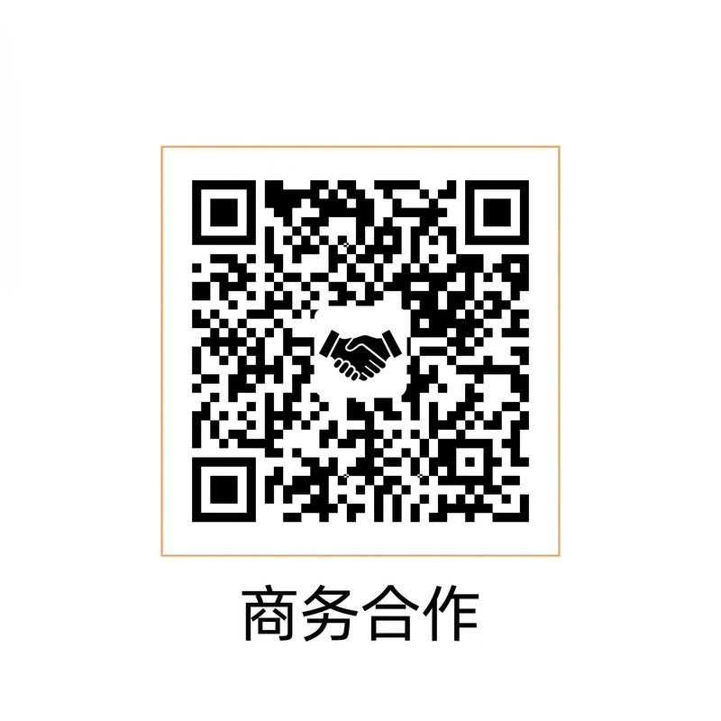 抖音风商务合作二维码